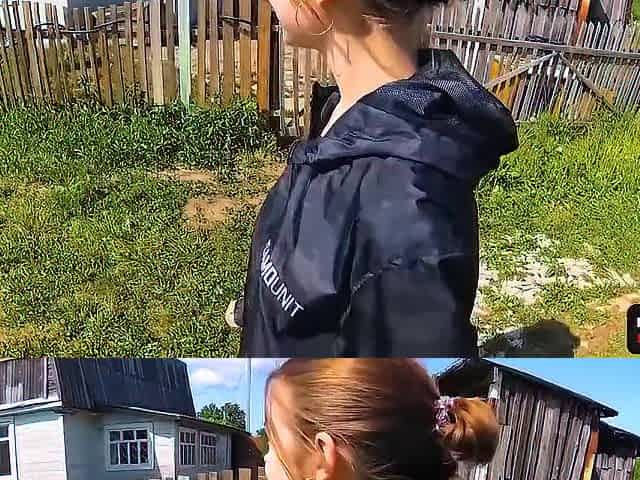 I Accidentally Met This Country Beauty After School And Fucked Not Far From Her Home