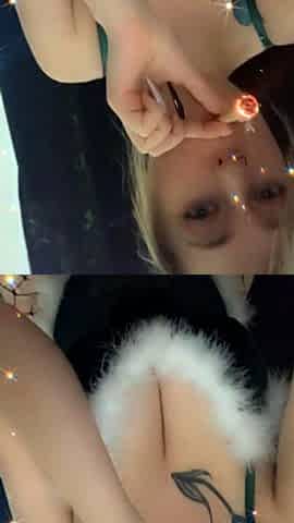 Amateur blond girl with big boobs getting fucked