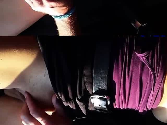 French Girl Shared for Outdoor Fingering Pleasure