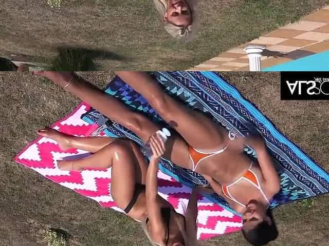 Lola Myluv And Lady Dee - Hot Oiled Up Lesbians Trading Sexual Favors