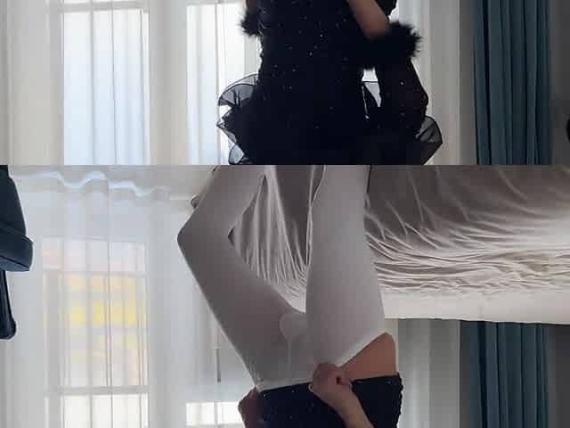 Anal Sex with Secretary in White Hose - Anal Creampie