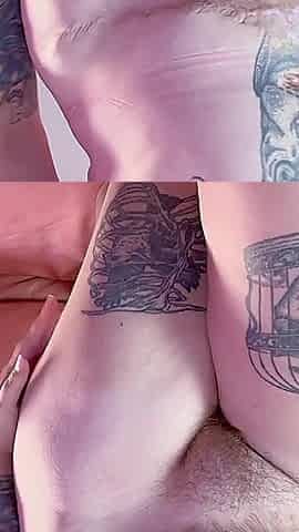 Reverse Cowgirl Dildo Riding