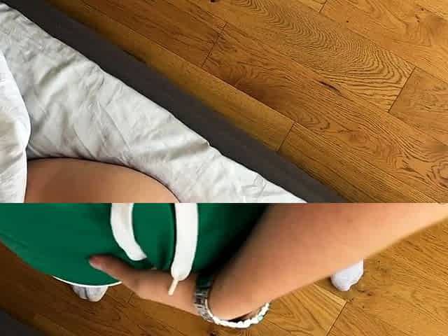 The girl's friend noticed me jerking off on her. She's a