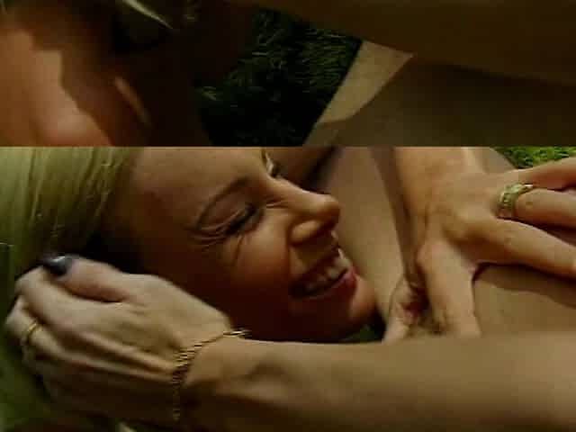 Magnificent Big Boobed Blonde MILFs Enjoying Lez Action