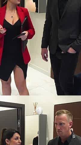 Real Estate Agent Bangs His Client