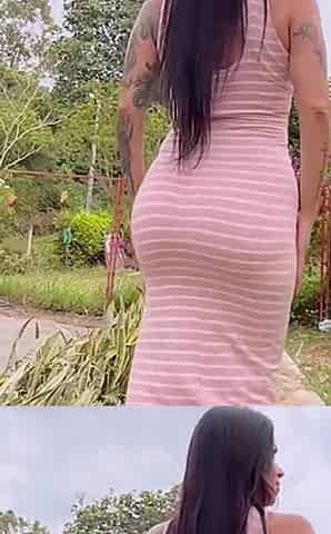 Stranger Eats Me My Huge Ass Without a Condom
