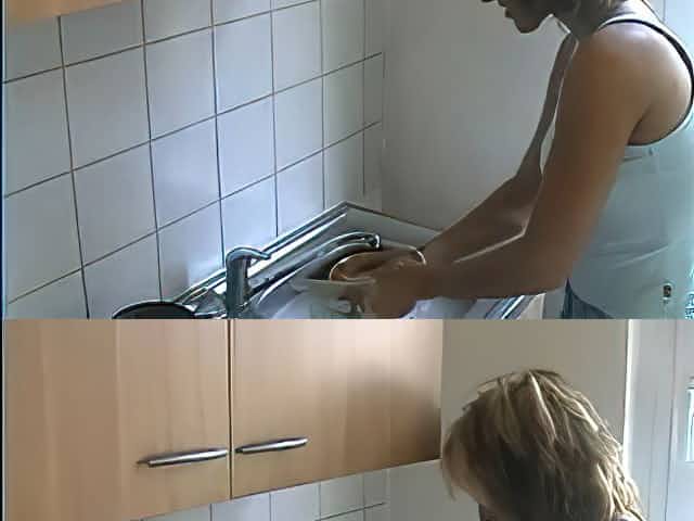 European housewife gets fucked at home
