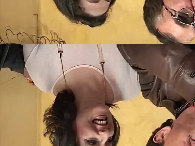 He watches his wife Romina fucked in a gangbang