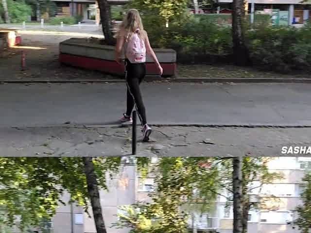 That's how East European strumpets bang on the street. POV. RISKY. PUBLIC OUTDOOR. DOGGY. CUM ON FACE
