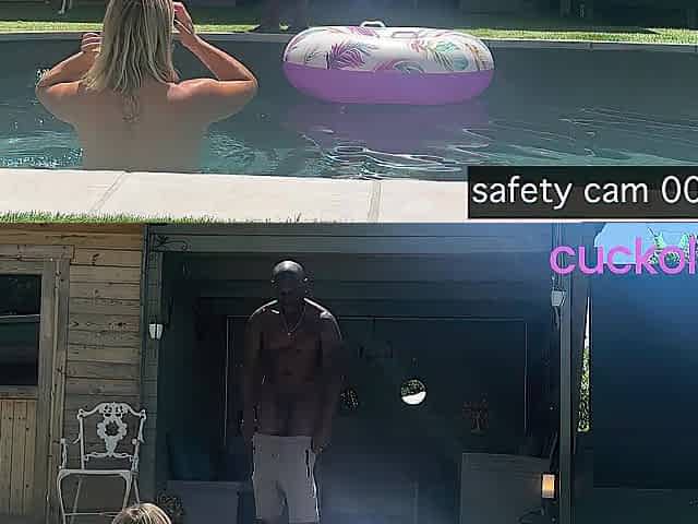 194 free CWJOSS 06 25 2025 safety webcam caught Lumacarie swiming pool bang .