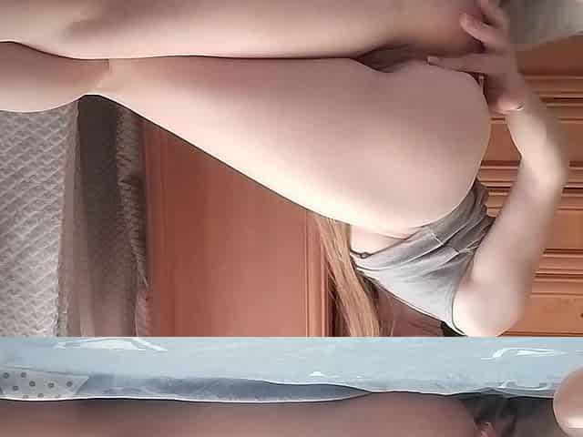Stretched Her Tight Ass (dildo Warm-up and Anal Sex)