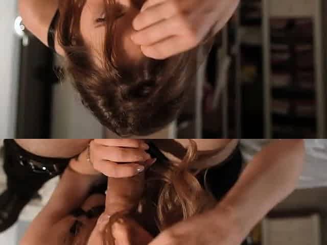 Ruby Shades' Intense POV Anal Deepthroat in Sultry Lingerie
