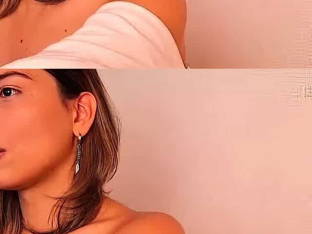 Close up teen foot worship