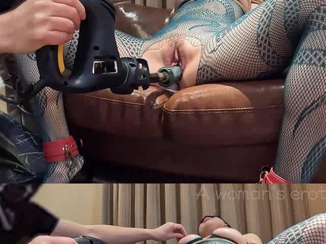 [lady M] Vol.004: Crazy Orgasm with a Pussy Dildo Machine