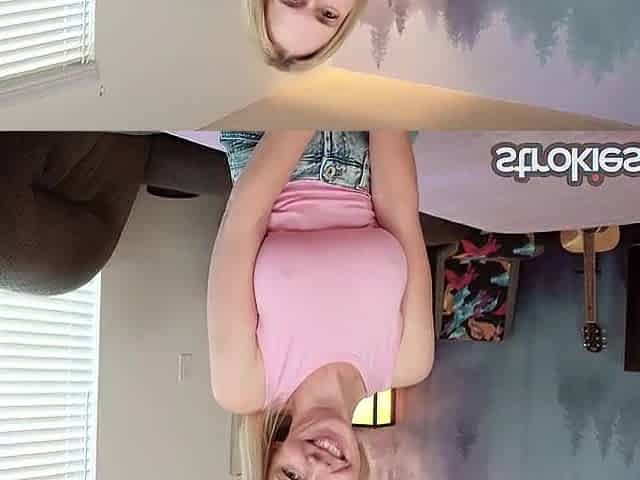 Strokies - Breasty Blond Rebel Rhyder's Ribald Tugjob & Facial