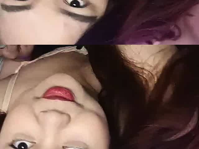 Asian girlfriend got mad with her ex-boyfriend and she do