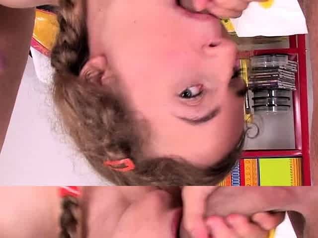 Shae Summers fucking a big cock close up