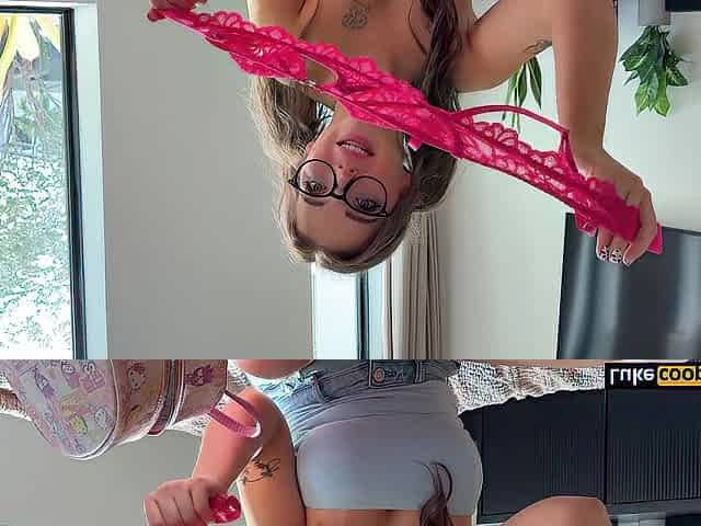 Large Titty StepSis Screws Shows StepBro Recent Underware and Screws - Charli O - Luke Cooper