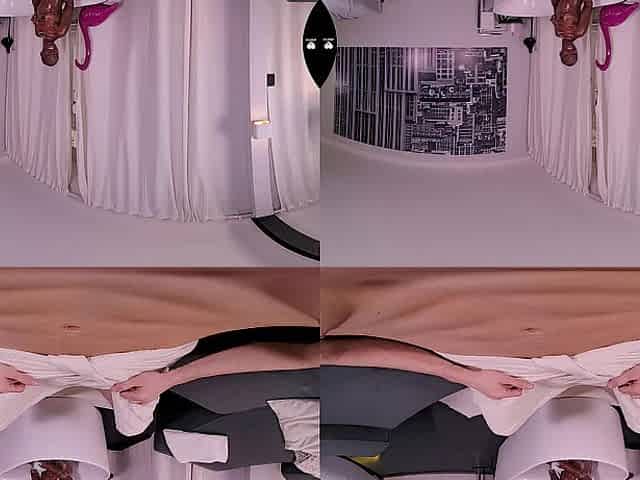 Sexy bathroom for 2 and jizz flow on her butt