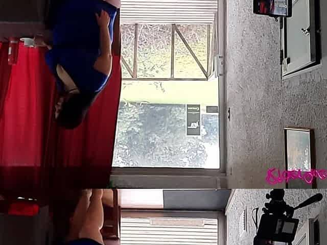 BBW MILF Enjoying, Slow Motion Fans Only