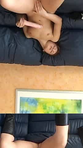 A Big Sex Toy for a Young Cunt