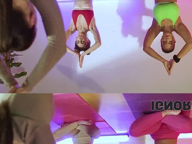 Hot milf Jennifer got instructor's attention and he fucked her in front of other girls