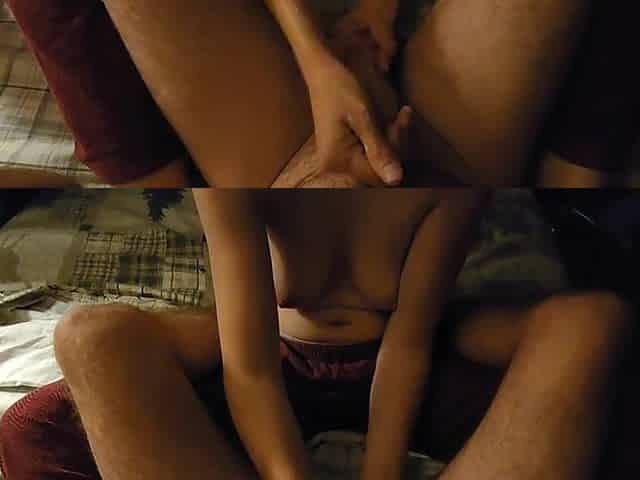 He walked passed the in laws to come get a handjob