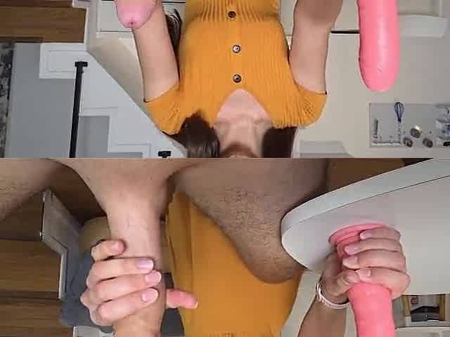 Do u wanna get me preggo? Cum inside and let's watch what happens