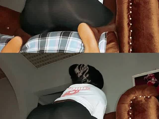 Nasty Step Mom Gives Step Son Blowjob While My Dad Is at Work