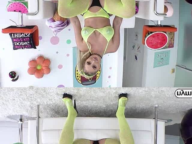 NYMPHO Breasty Kayley Gunner gets the penis