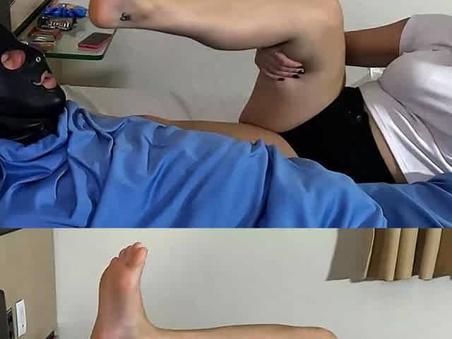 Fetish Place - Bellatrix Loves Foot Fuck Mouth Of Her Male