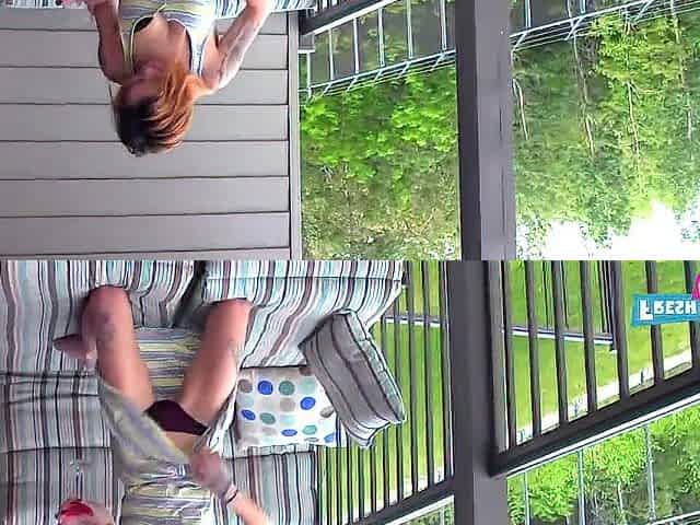 Recent & Sinless - Redhead teen screwed outdoor by step bro