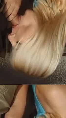 Wonderful Young Blonde Fucked and Filled in Mouth with Cum by Huge Vintage Cock