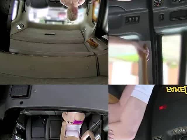 That babe's given a hardcore anal invasion workout - Fake Taxi