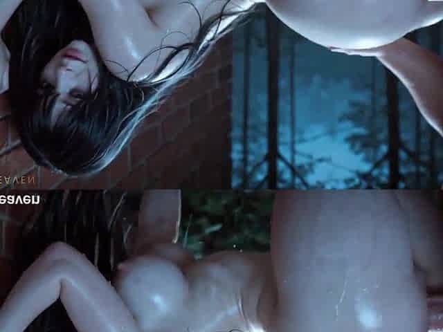 ATKINS HEAVEN - Sadako's Anal Debut: The Ring Hotty Gets Her Backdoor Stretched - [AI]