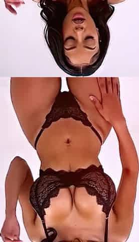 Sexy Black Curvy Jasmine Showing Off for U.