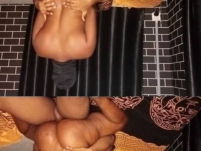 Big Ass Ebony with a Long Ass Does Wonderful Trick with Her Ass While Riding on a BBC