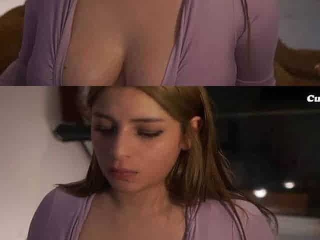 Big Butt Babe Enjoying Her Fuck Machine