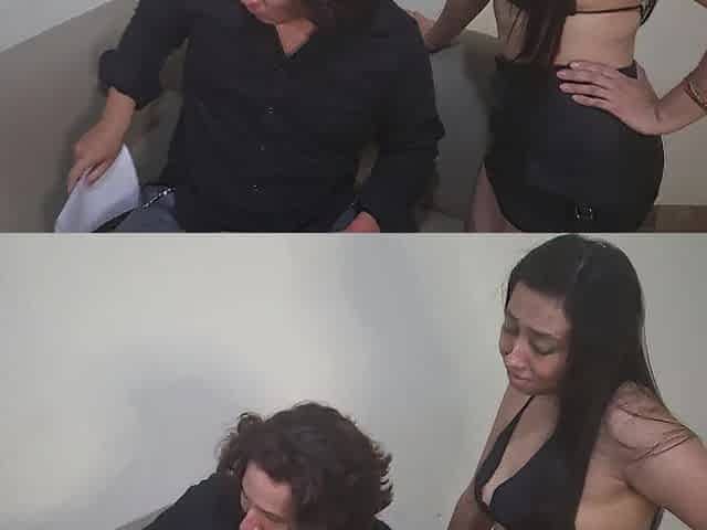 Boss, can I get a raise? Cum in my booty, I'll suck and screw him - HOMEMADE ANAL-ACT OF LOVE
