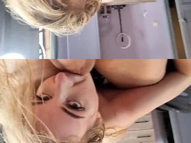 Sexy amateur blonde blowjob amp cumshot HD
