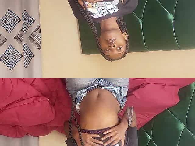 Ebony skinned solo hotty have to be screwed