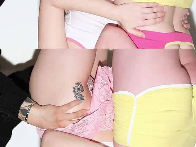 Double Oral pleasure: Oriental and Golden-haired