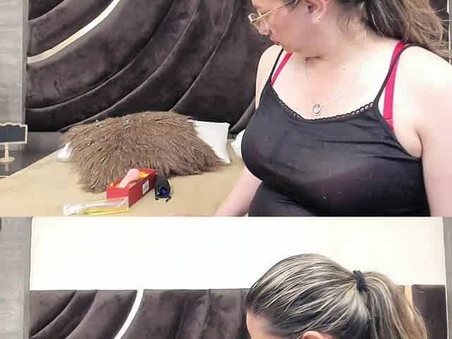 Chubby Stepmom Doesn't Feel Neglected Anymore