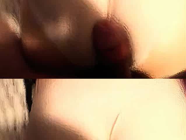 Cum on her panties - amateur CFNM fun