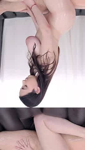 Slippery Busty Teen Gets Rough Ass Fucked