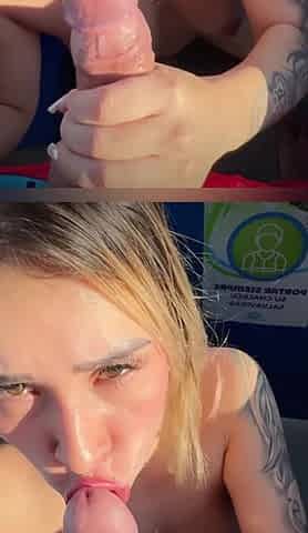 Blowjob and Cum in Mouth with My Boss Fucker - Kattyblake