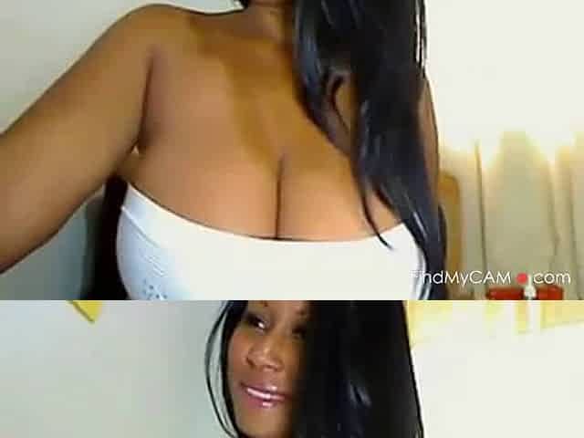 Big Brazilian Tits on Webcam