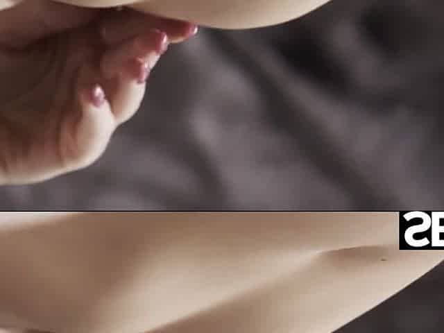 See cute gal's mad oral pleasure and intensive creampie climax