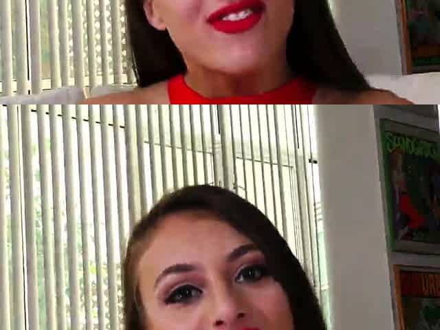 Gia Derza Fibs To BF While Teasing And Blowing A Cock