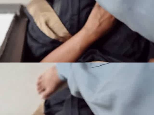Sri Lankan Sinhala Sex Teacher HotSaree pulverizes with delivery man for XXX!